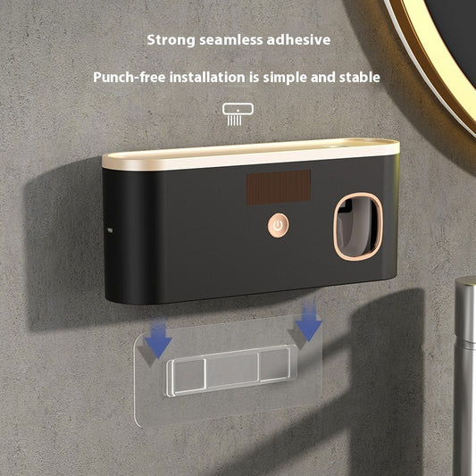 USB UV Sterilization Toothbrush Holder Wall-mounted